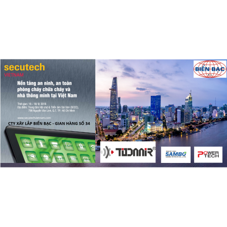 Thư mời tham quan gian hàng Xây Lắp Biển Bạc tại triển lãm Secutech 2019